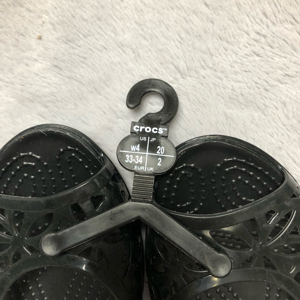 Brand New Croc Isabella Jelly II Flat Size:4 - Picture 4 of 6
